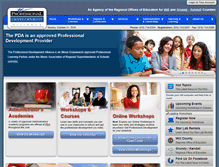 Tablet Screenshot of pdaonline.org